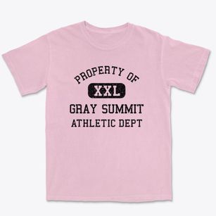 Gray Summit Missouri Athletic Dept Premium Heavyweight T-shirt