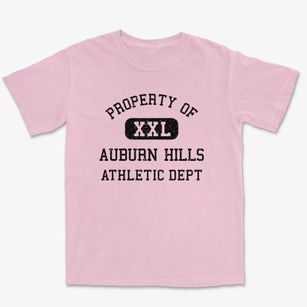 Auburn Hills Michigan Athletic Dept Premium Heavyweight T-shirt