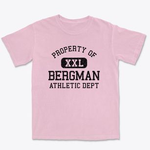 Bergman Arkansas Athletic Dept Premium Heavyweight T-shirt