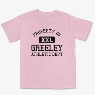 Greeley Colorado Athletic Dept Premium Heavyweight T-shirt