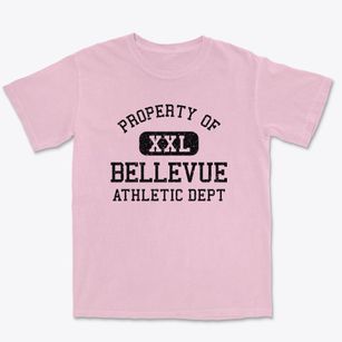 Bellevue Texas Athletic Dept Premium Heavyweight T-shirt