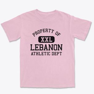 Lebanon Oregon Athletic Dept Premium Heavyweight T-shirt
