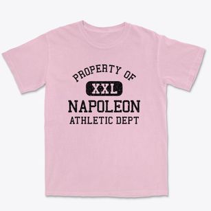 Napoleon Missouri Athletic Dept Premium Heavyweight T-shirt