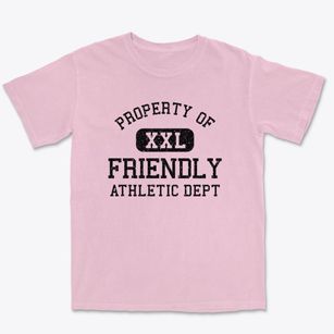 Friendly Maryland Athletic Dept Premium Heavyweight T-shirt