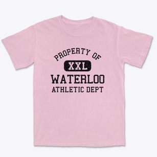 Waterloo Iowa Athletic Dept Premium Heavyweight T-shirt