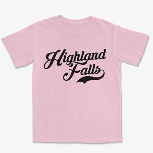 Highland Falls New York Vintage Team Premium Heavyweight T-shirt