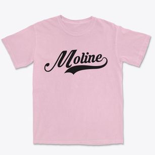 Moline Kansas Vintage Team Premium Heavyweight T-shirt