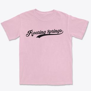 Roaring Springs Texas Vintage Team Premium Heavyweight T-shirt