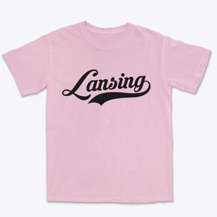 Lansing North Carolina Vintage Team Premium Heavyweight T-shirt