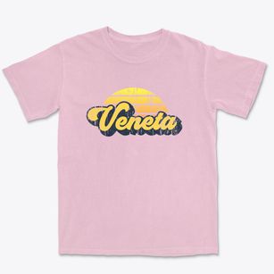Veneta Oregon Sublime Sunset Premium Heavyweight T-shirt