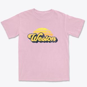 Weston West Virginia Sublime Sunset Premium Heavyweight T-shirt