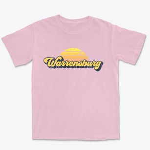Warrensburg New York Sublime Sunset Premium Heavyweight T-shirt
