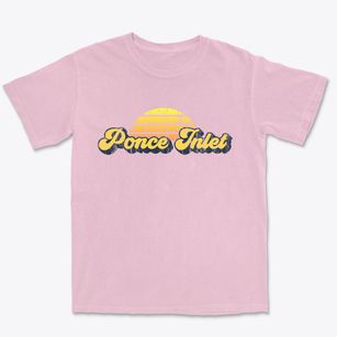 Ponce Inlet Florida Sublime Sunset Premium Heavyweight T-shirt