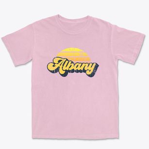 Albany Missouri Sublime Sunset Premium Heavyweight T-shirt