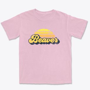 Beaver Wisconsin Sublime Sunset Premium Heavyweight T-shirt