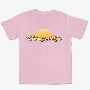 Washington Mills New York Sublime Sunset Premium Heavyweight T-shirt
