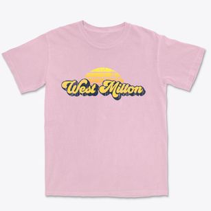 West Milton Pennsylvania Sublime Sunset Premium Heavyweight T-shirt