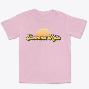 Fremont Hills Missouri Sublime Sunset Premium Heavyweight T-shirt