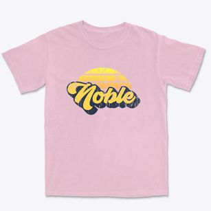 Noble Illinois Sublime Sunset Premium Heavyweight T-shirt