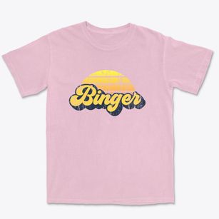 Binger Oklahoma Sublime Sunset Premium Heavyweight T-shirt