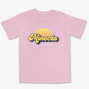 Mineola New York Sublime Sunset Premium Heavyweight T-shirt