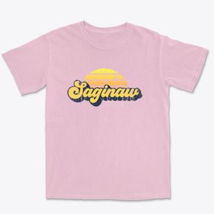 Saginaw Missouri Sublime Sunset Premium Heavyweight T-shirt
