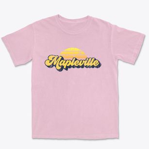 Mapleville Maryland Sublime Sunset Premium Heavyweight T-shirt