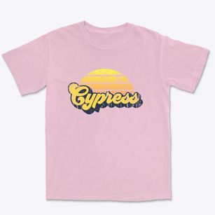 Cypress Illinois Sublime Sunset Premium Heavyweight T-shirt