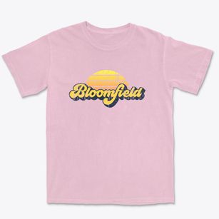 Bloomfield Vermont Sublime Sunset Premium Heavyweight T-shirt