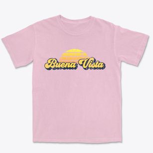 Buena Vista Texas Sublime Sunset Premium Heavyweight T-shirt