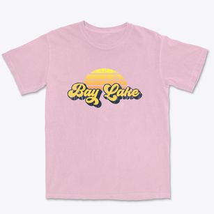 Bay Lake Florida Sublime Sunset Premium Heavyweight T-shirt