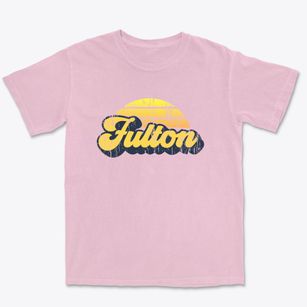 Fulton Missouri Sublime Sunset Premium Heavyweight T-shirt