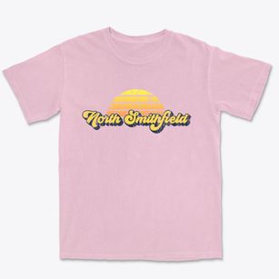 North Smithfield Rhode Island Sublime Sunset Premium Heavyweight T-shirt