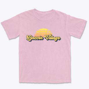 Lincoln Village Ohio Sublime Sunset Premium Heavyweight T-shirt