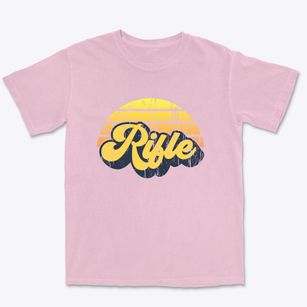 Rifle Colorado Sublime Sunset Premium Heavyweight T-shirt