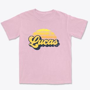 Lucas Texas Sublime Sunset Premium Heavyweight T-shirt