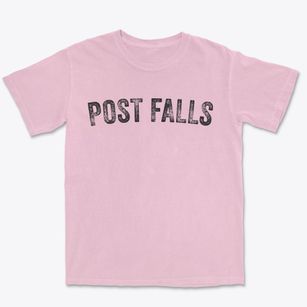 Post Falls Idaho Timeless Retro Premium Heavyweight T-shirt