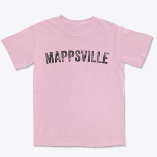 Mappsville Virginia Timeless Retro Premium Heavyweight T-shirt