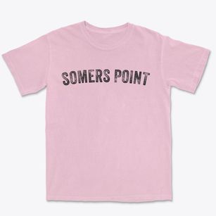 Somers Point New Jersey Timeless Retro Premium Heavyweight T-shirt