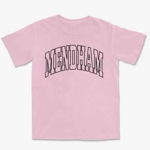 Mendham New Jersey Trendy Block Premium Heavyweight T-shirt