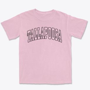 Tallapoosa Georgia Trendy Block Premium Heavyweight T-shirt