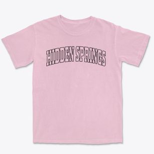 Hidden Springs Idaho Trendy Block Premium Heavyweight T-shirt