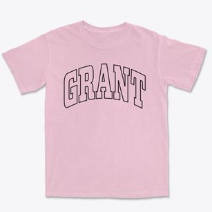 Grant Wisconsin Trendy Block Premium Heavyweight T-shirt
