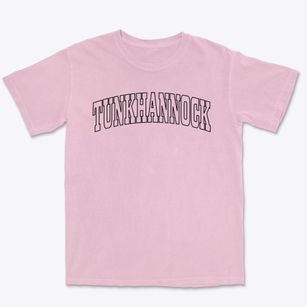 Tunkhannock Pennsylvania Trendy Block Premium Heavyweight T-shirt