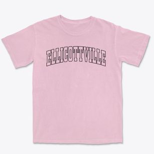Ellicottville New York Trendy Block Premium Heavyweight T-shirt
