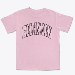Belhaven North Carolina Trendy Block Premium Heavyweight T-shirt