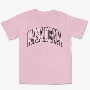 Pasadena California Trendy Block Premium Heavyweight T-shirt