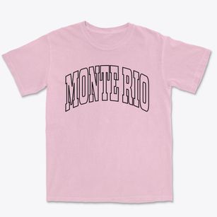 Monte Rio California Trendy Block Premium Heavyweight T-shirt