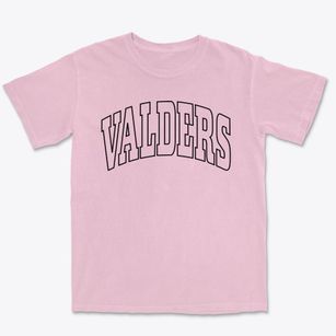 Valders Wisconsin Trendy Block Premium Heavyweight T-shirt