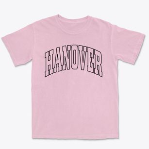Hanover Illinois Trendy Block Premium Heavyweight T-shirt